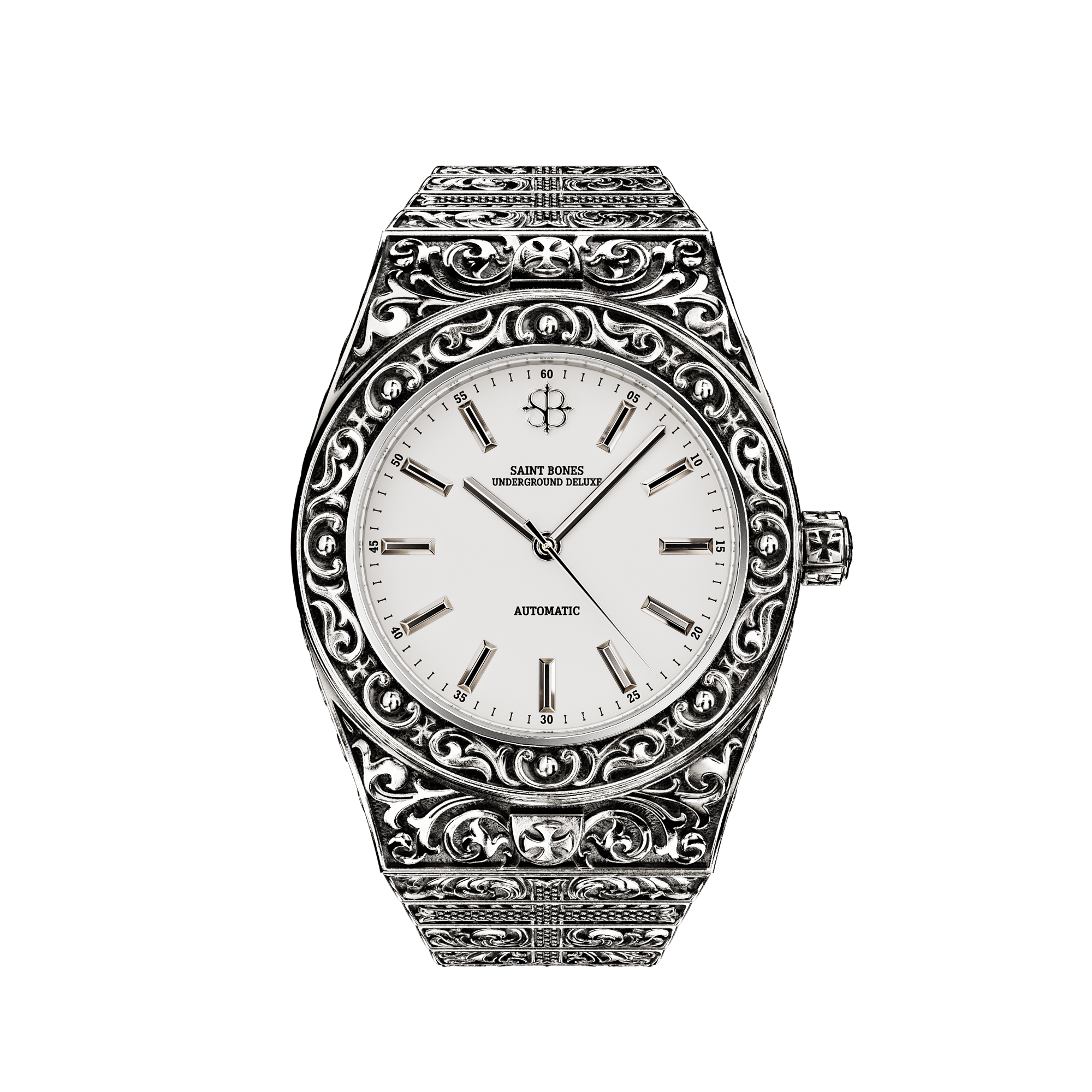 Albion White watch