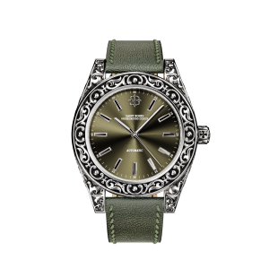 Albion X Moss Green watch