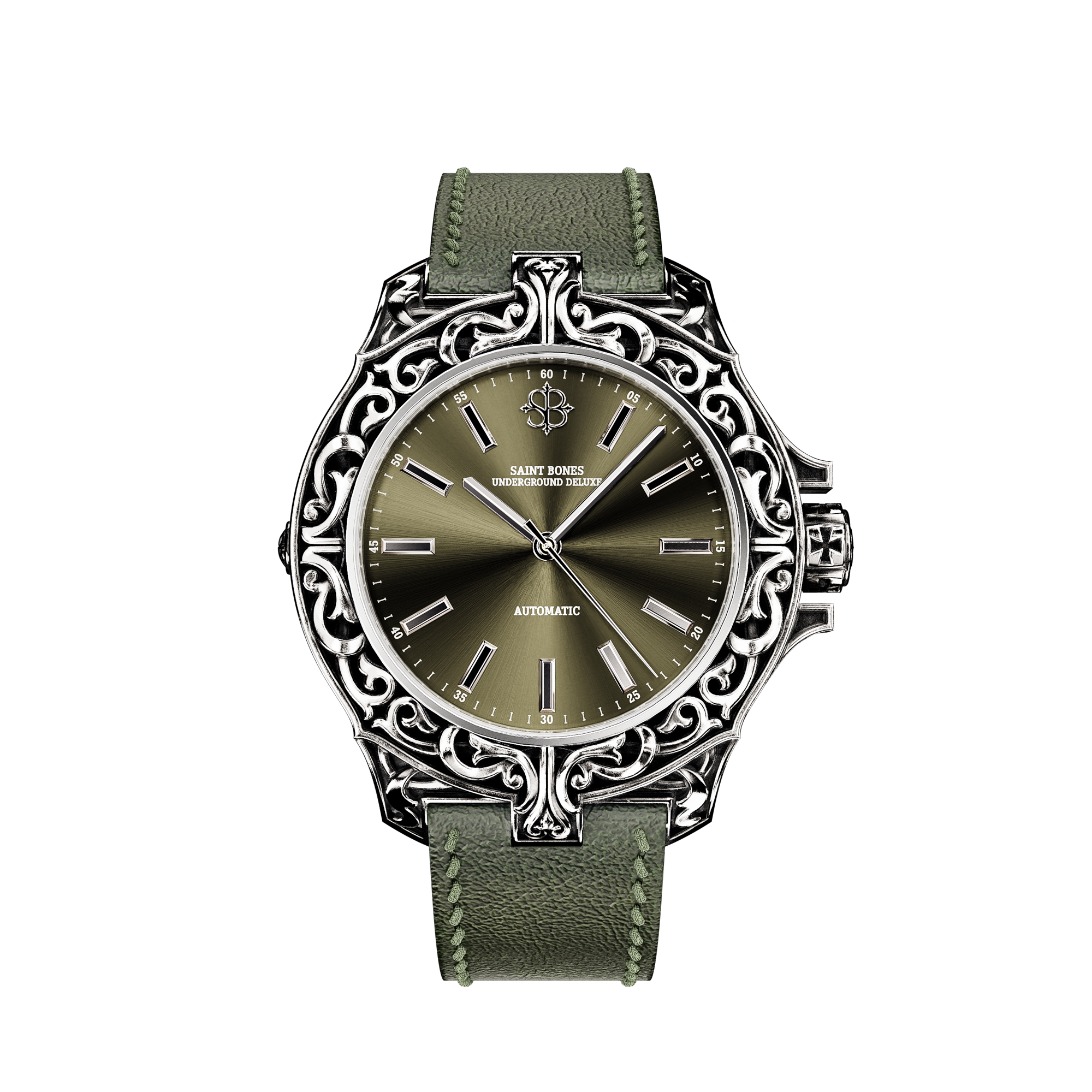 Heritage Moss Green watch
