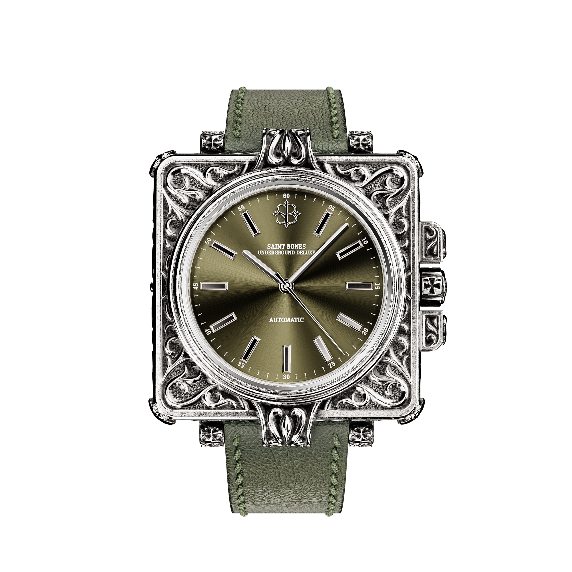 Stingray X Moss Green watch